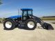 2003 Holland Tv140 Bidirectional Tractor W/ Nh 7614 Loader,  Cab/heat/air,  4wd Tractors photo 1