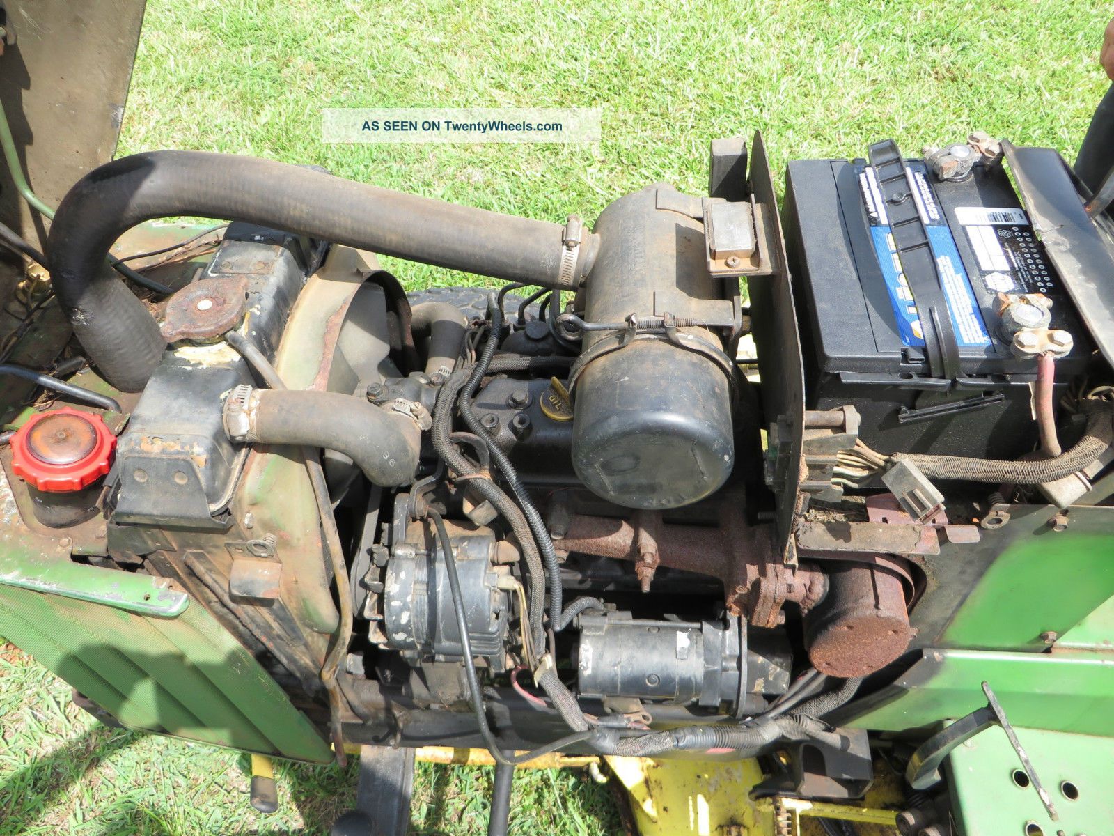 John Deere Compact Utility Tractor 755 Diesel W/ 5 ' Belly Mower