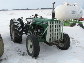 Oliver 550 Diesel Tractor photo