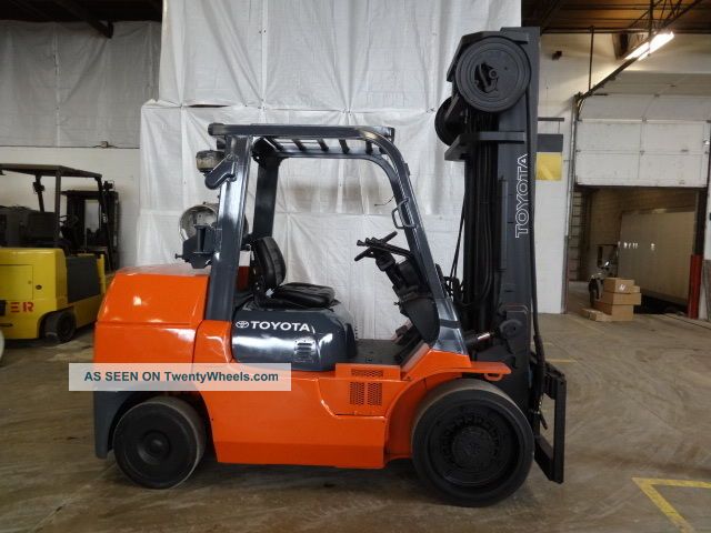 2006 Toyota 7fgcu55 12000lb Cushion Lift Truck 107 