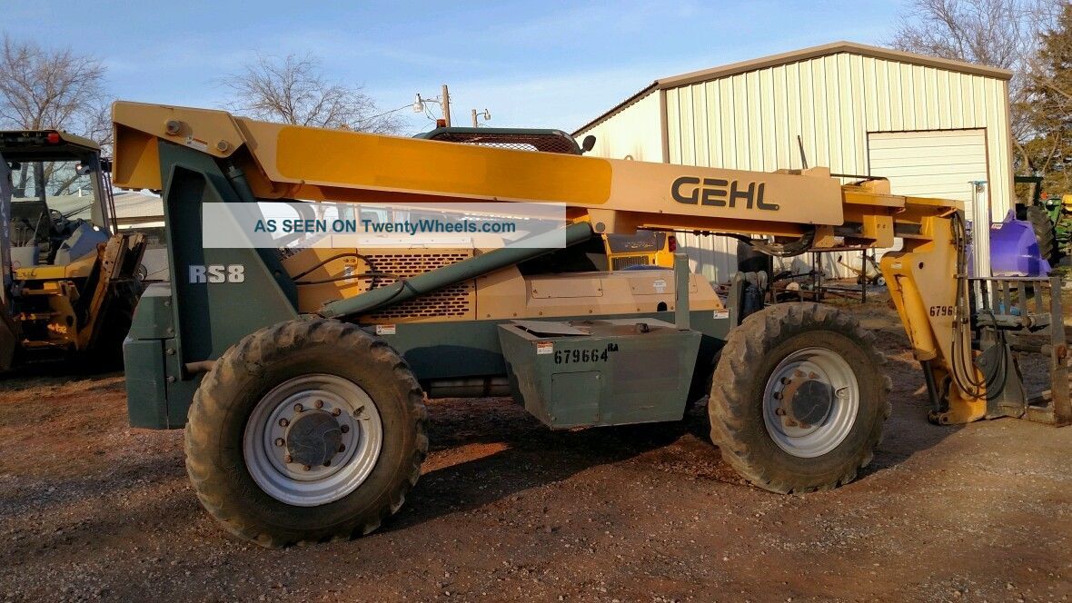 2007 Gehl Rs8 8000 42ft Reach Forklift Telehandler Forklifts photo