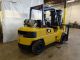 2001 Caterpillar Gpl40 9000lb Pneumatic Dual Drive Lift Truck 48 