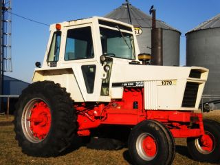 Case 1070 Diesel Tractor Power Shift Runs Strong Cab With Heat Case Ih photo