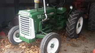 Oliver 550 Antique Tractor photo