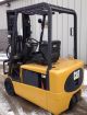 Caterpillar Model Ep18kt (2000) 3500lbs Capacity Great 3 Wheel Electric Forklift Forklifts photo 1