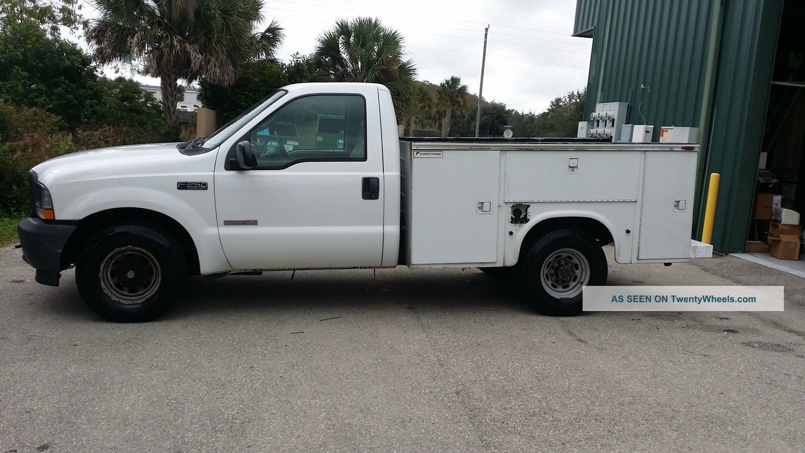 2003 Ford F 250 Duty Utility Body Diesel Utility / Service Trucks photo