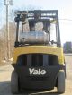 Yale Glp080ljn Forklift Lift Truck Hilo Fork,  Dual Pneumatic 8,  000lb Hyster Forklifts photo 10