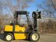 Yale Glp080ljn Forklift Lift Truck Hilo Fork,  Dual Pneumatic 8,  000lb Hyster Forklifts photo 3