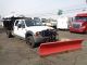 2006 Ford F450 Crew Cab Dump Truck Snow Plow Diesel Dump Trucks photo 3