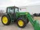 John Deere 6400 Diesel Farm Tractor W/cab & Jd Loader 4x4 Tractors photo 3