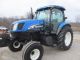 Ford Holland Ts115a Diesel Farm Tractor W/cab Syncro Com.  Transmission Tractors photo 1