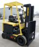Hyster Model E50z (2009) 5000lbs Capacity Great 4 Wheel Electric Forklift Forklifts photo 2