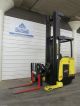 Hyster N45zr 4500 Lb.  Single Reach Electric Forklift,  Crown,  Yale,  S/s,  1,  035 Hr Forklifts photo 1