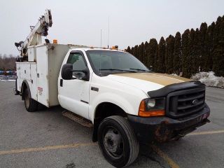 2000 Ford F550 Service Mechanics Truck 7.  3l Diesel photo