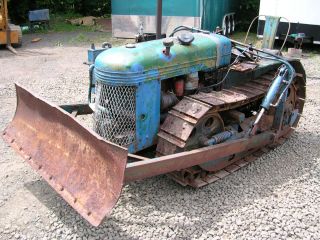 Rare Narrow Gauge Cletrac Hg31 Oliver Oc3 Crawler Tractor Dozer Bulldozer photo