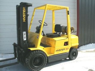 Forklift 5000lb.  Air Tire,  Hyster photo