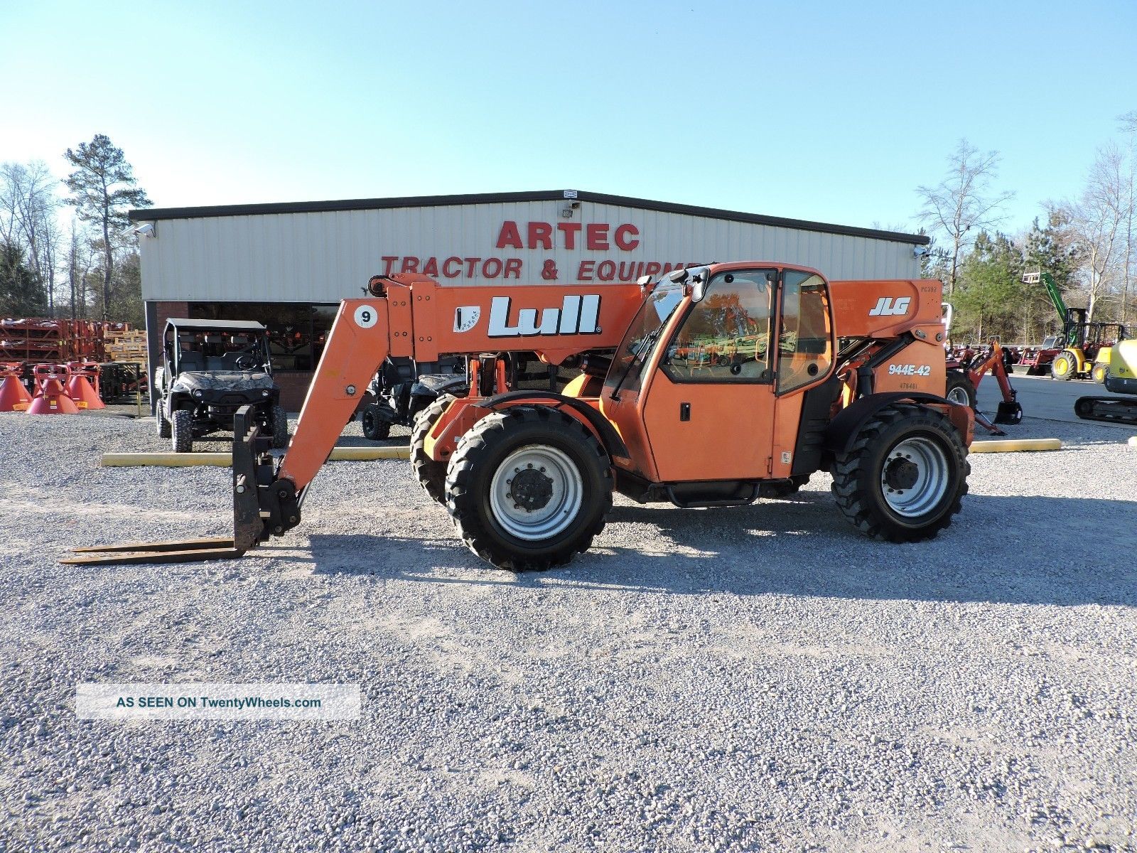 2006 Lull 944e - 42 Telescopic Forklift - Sliding Carriage - Enclosed Cab Forklifts photo