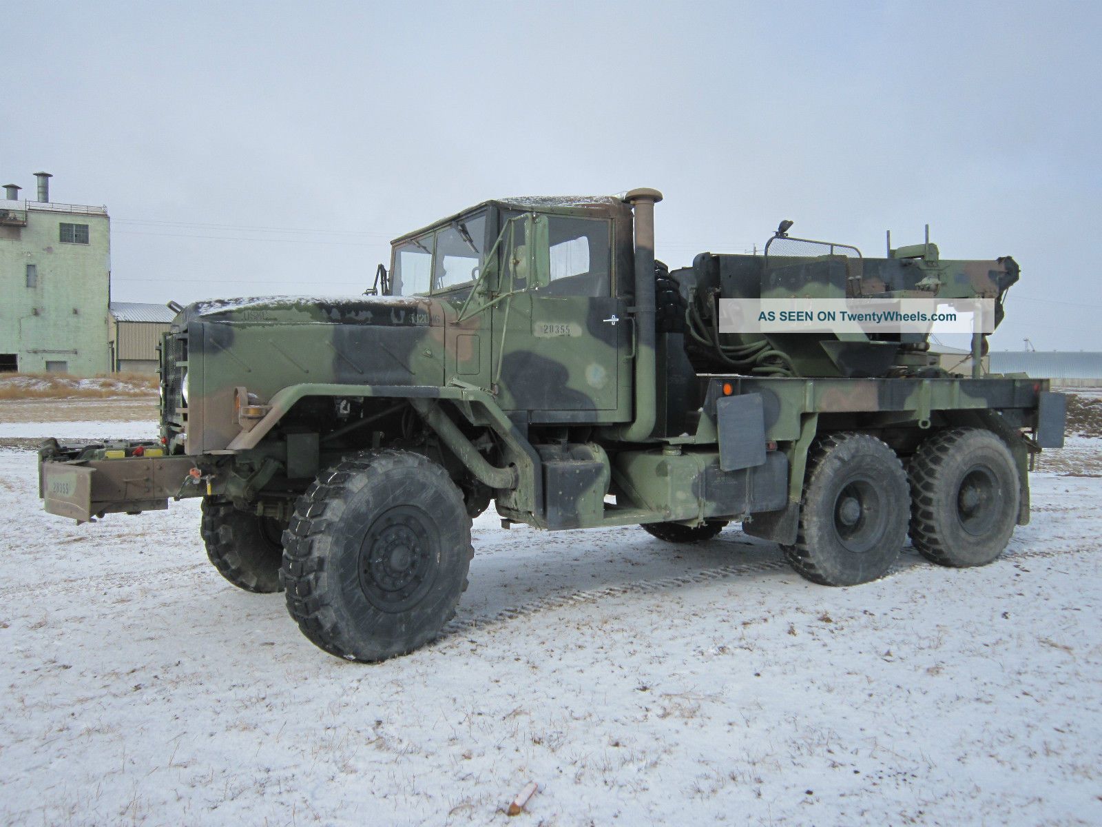 Ex Military Am General M936 Winch/crane/wrecker 6x6 Diesel Flatbeds & Rollbacks photo