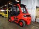 2007 Linde H70d - 03 15500lb Pneumatic Lift Truck 126 