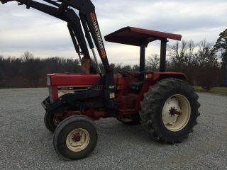 International 84 Hydro Tractor W/ Front End Loader.  One Owner Good Tractor photo