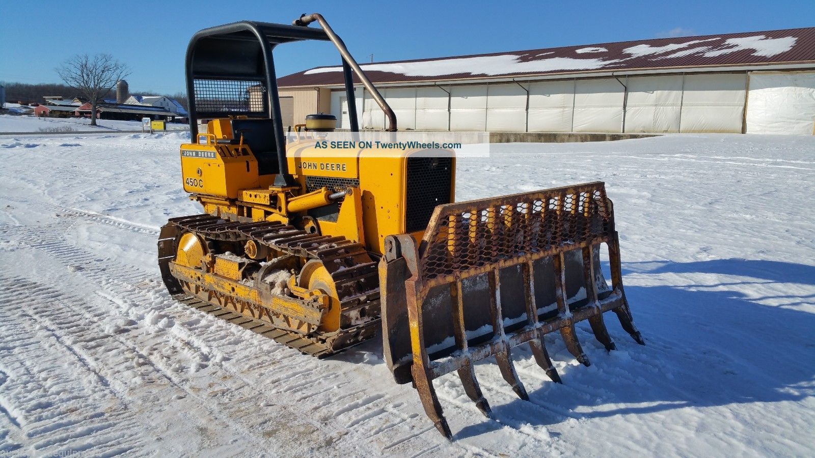 john deere 450 dozer for sale