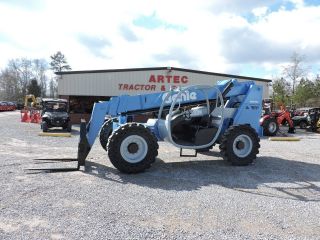 2006 Genie Gth844 Telescopic Forklift - Loader Lift Tractor - Very photo