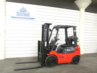 Toyota,  7 Series Pnuematic Tire Forklift,  Lp Gas,  Dual Fuel 3 Stage,  S/s,  Low Hr photo