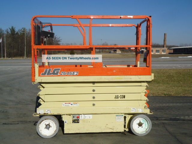 1999 Jlg 2646e2 Scissor Lift Manlift Aerial Platform Lift Scissor & Boom Lifts photo