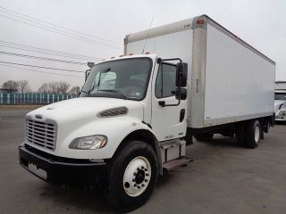 2007 Freightliner M2 24 ' Box Truck Lift Gate Cat Turbo Diesel photo