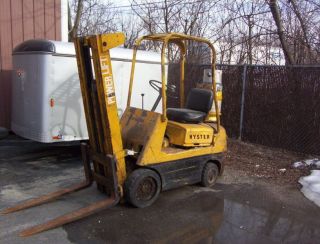Hyster Forklift Single Stage Propane 5523 Hrs.  (needs Tlc) Please See Details photo