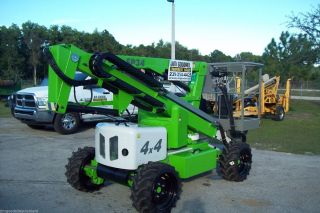 Nifty Sp34 4x4 Boom Lift 40 ' Work Height,  20 Outreach,  Dual Power,  Diesel & Battery photo