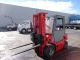 Tcm Fg25 5,  000 Lbs Pneumatic Forklift - Triple Mast - Enclosed Cab - Propane Forklifts photo 4