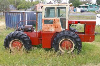Versatile D145 Vintage Muscle Tractor W Cab photo