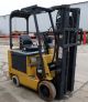 Caterpillar Model E3500 (2008) 3500lbs Capacity Great 4 Wheel Electric Forklift Forklifts photo 1
