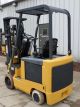 Caterpillar Model E3500 (2008) 3500lbs Capacity Great 4 Wheel Electric Forklift Forklifts photo 2