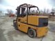 Caterpillar T150d,  15,  000,  15000 Cushion Tired Forklift,  Hydrastatic Footshift Forklifts photo 3