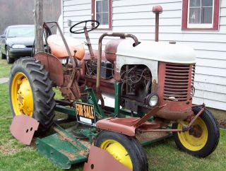 Massey Harris Pony Tractor Came With Factory Pacer Rear End K - 5 Mower Deck 5 Ft photo