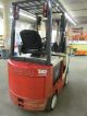04 ' Nissan 5,  000 Lb.  Electric Forklift,  Three Stage,  Sideshift,  4 Way Hydraulics Forklifts photo 2