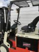 04 ' Nissan 5,  000 Lb.  Electric Forklift,  Three Stage,  Sideshift,  4 Way Hydraulics Forklifts photo 5