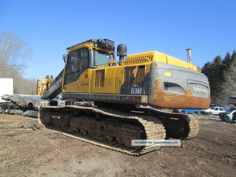 2010 Volvo Ec360cl Excavator 7500 Hours Grapple Scrap