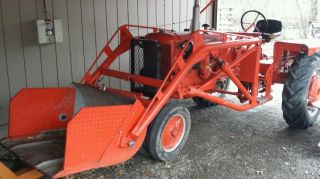 Allis Chalmers Ca With Loader And Parts photo