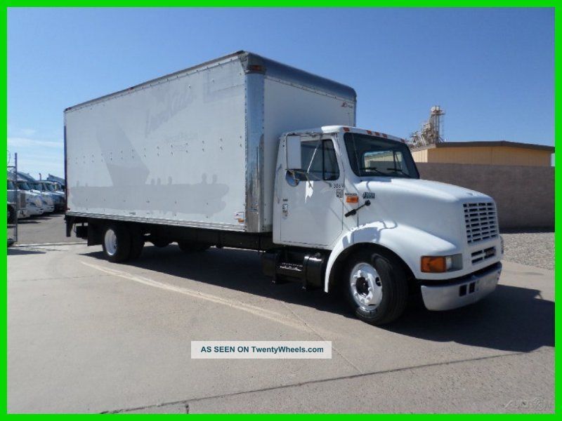 1996 International 4700 Lpx Lo - Profile / T444e Box Trucks / Cube Vans photo