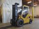 2007 Caterpillar P6000 6000lb Pneumatic Forklift Diesel Lift Truck W Full Cab Forklifts photo 3