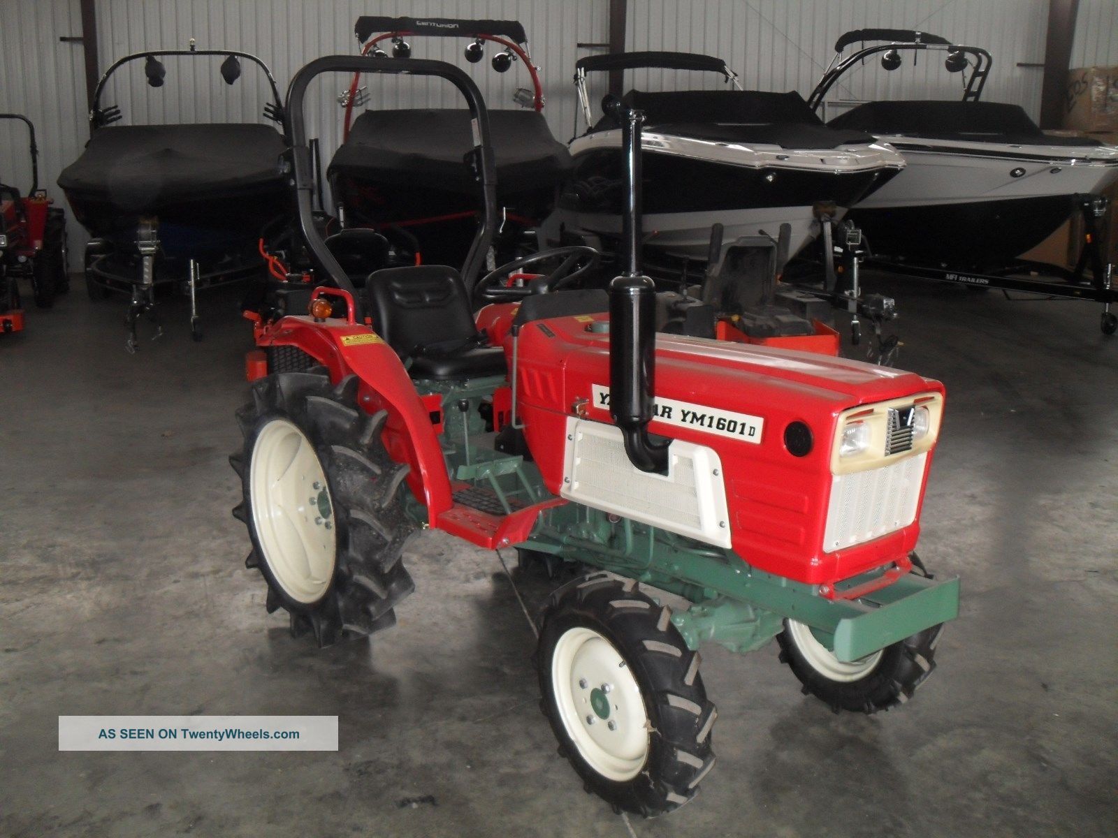 Yanmar 1601d 4 Wheel Drive Tractor With