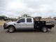 2008 Ford F350 Crew Cab 4x4 Flatbed Service Mechanics Truck Utility / Service Trucks photo 1