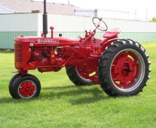 Antique Farmall C Tractor photo