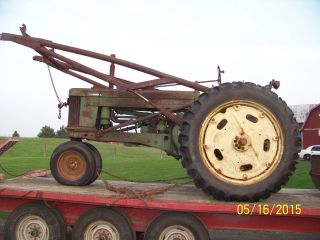 John Deere 50 Tractor With 45 Loader photo