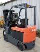 Toyota Model 7fbcu30 (2008) 6000lbs Capacity Great 4 Wheel Electric Forklift Forklifts photo 2