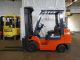 2001 Toyota 7fgcu30 6000lb Traction Cushion Forklift Lpg Lift Truck Forklifts photo 3