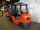 2001 Toyota 7fgcu30 6000lb Traction Cushion Forklift Lpg Lift Truck Forklifts photo 4